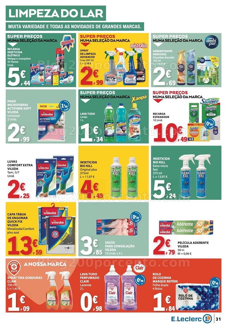 Antevisão Folheto E-LECLERC Promoções de 24 a 30 setembro